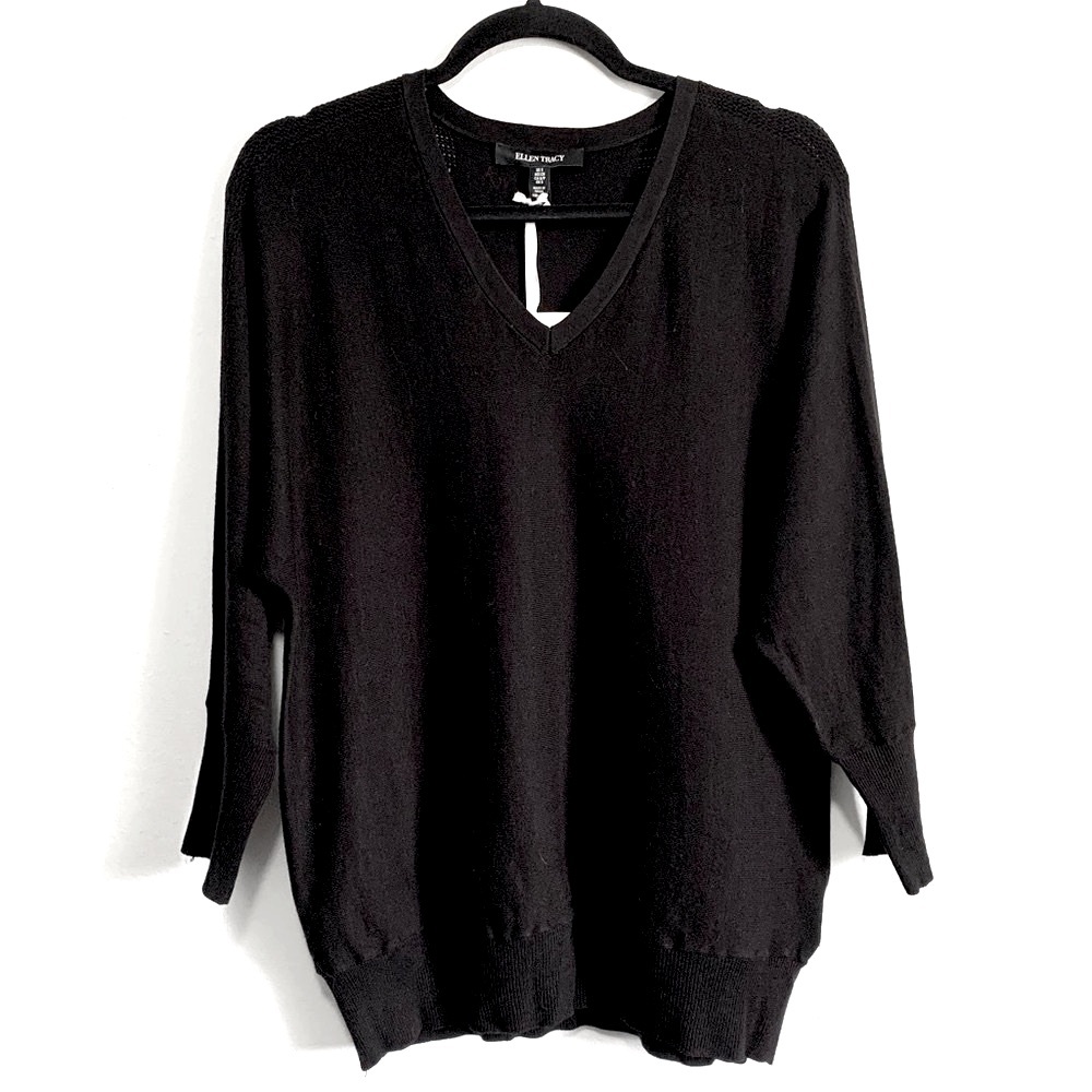 Ellen Tracy V-Neck Sweater
